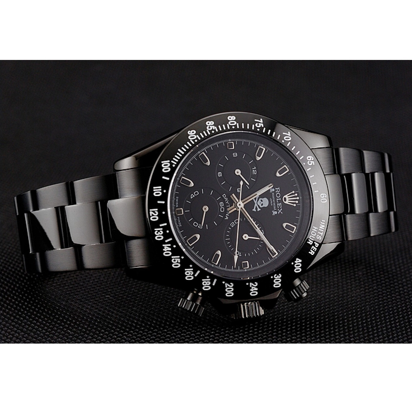 Aaa replica watch Black Japan Rolex Mastermind Daytona 1454023 0723